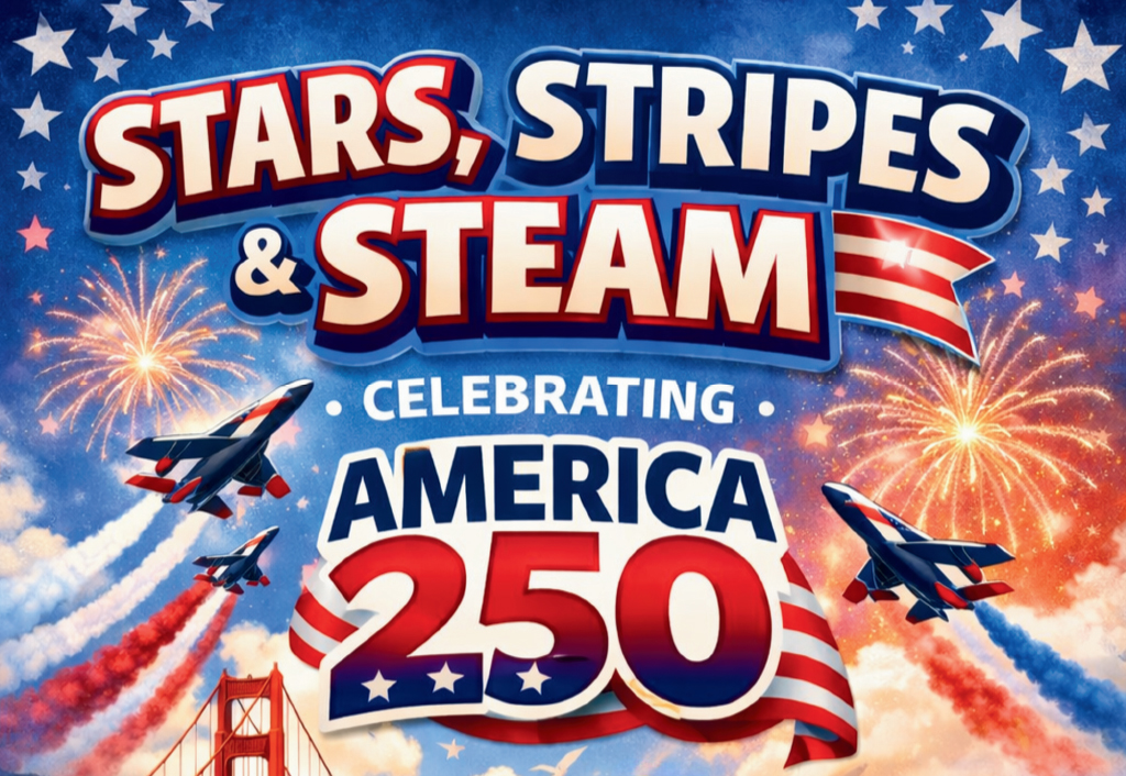 Stars, Stripes & STEAM is a high-energy, hands-on science festival celebrating America 250!